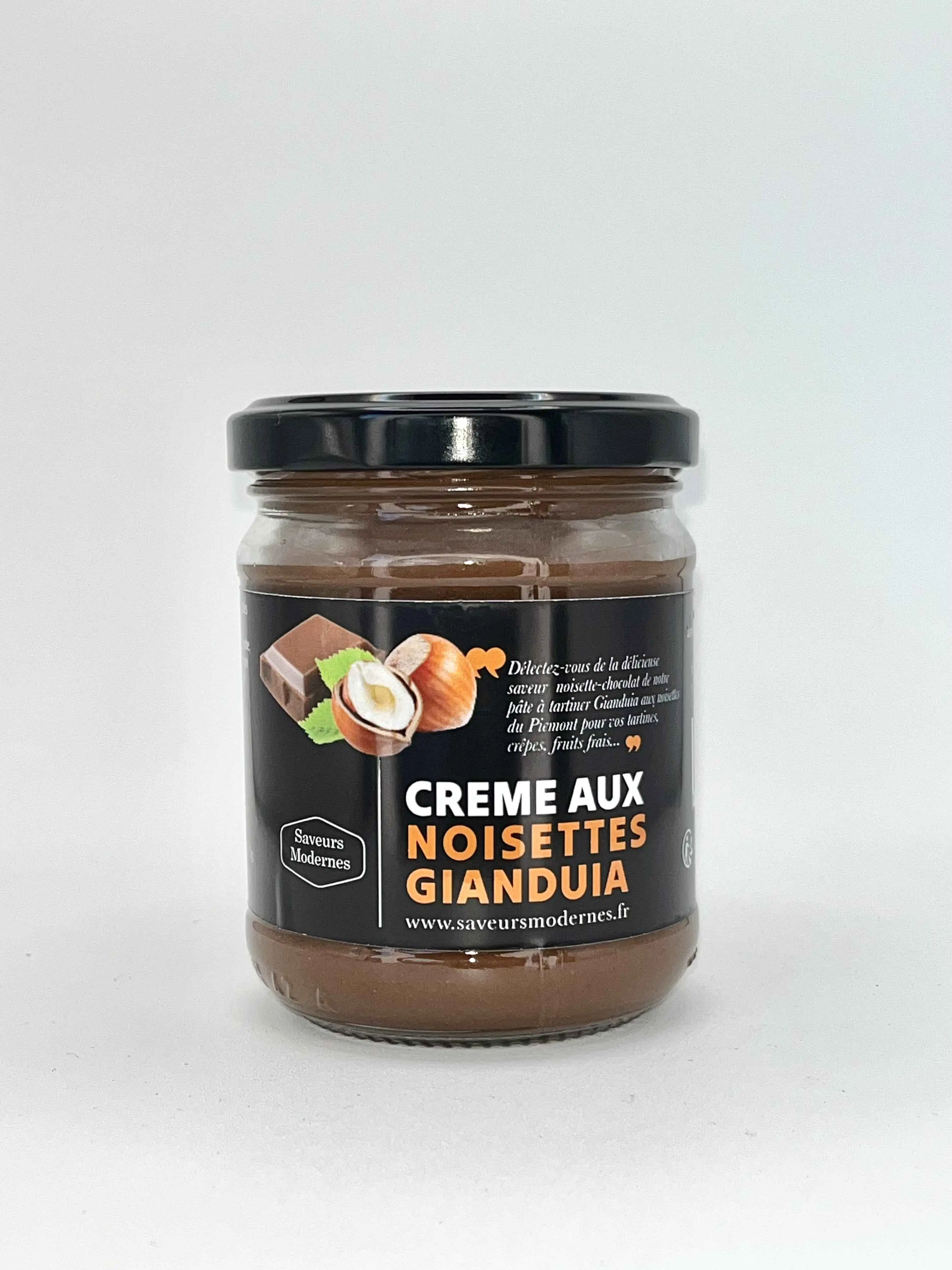 Crema de Chocolate con Avellanas Gianduia