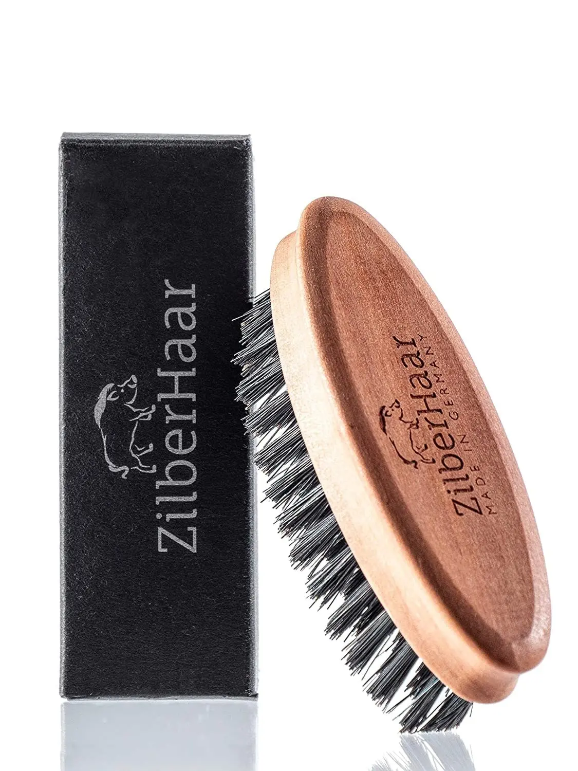 Spazzola da barba tascabile - Setole morbide