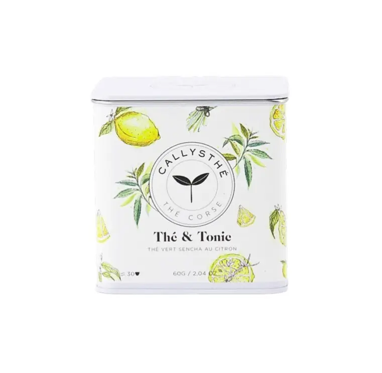 Té y tónico - Caja de té a granel de 60 g