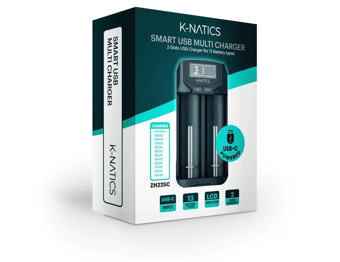 K-NATICS™ Smart USB Multi-Charger