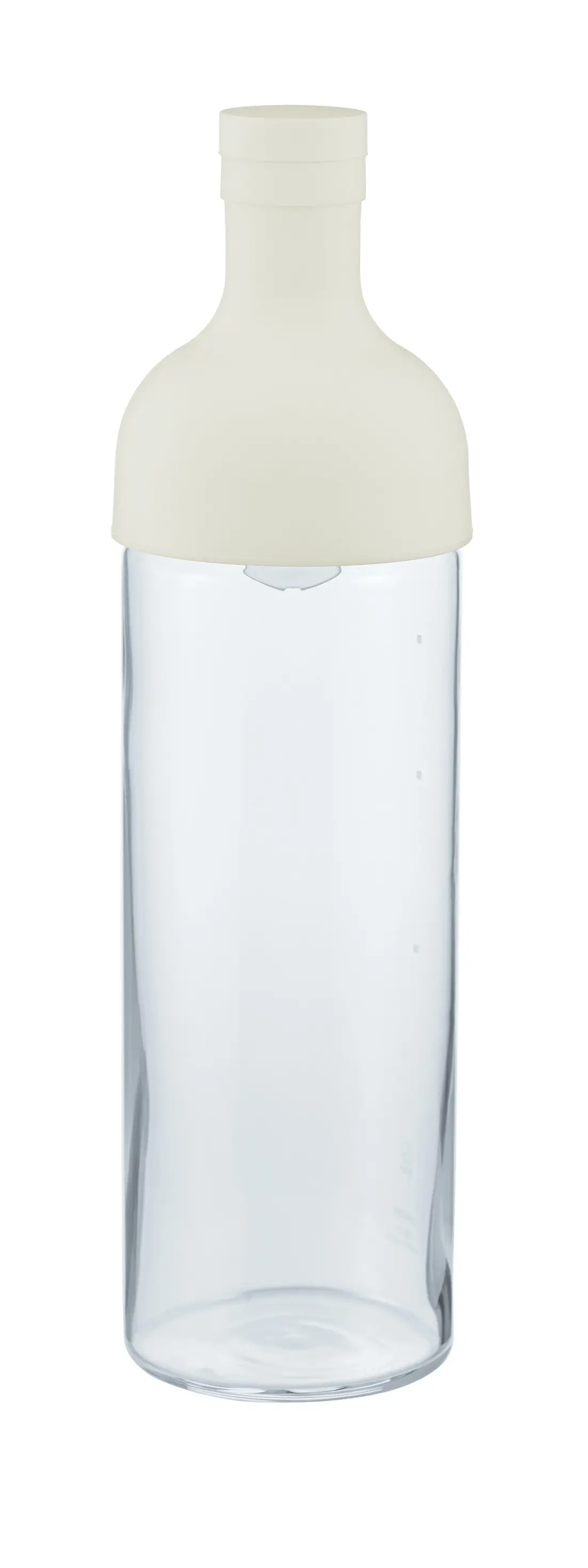 Botella de vidrio para té helado, blanca