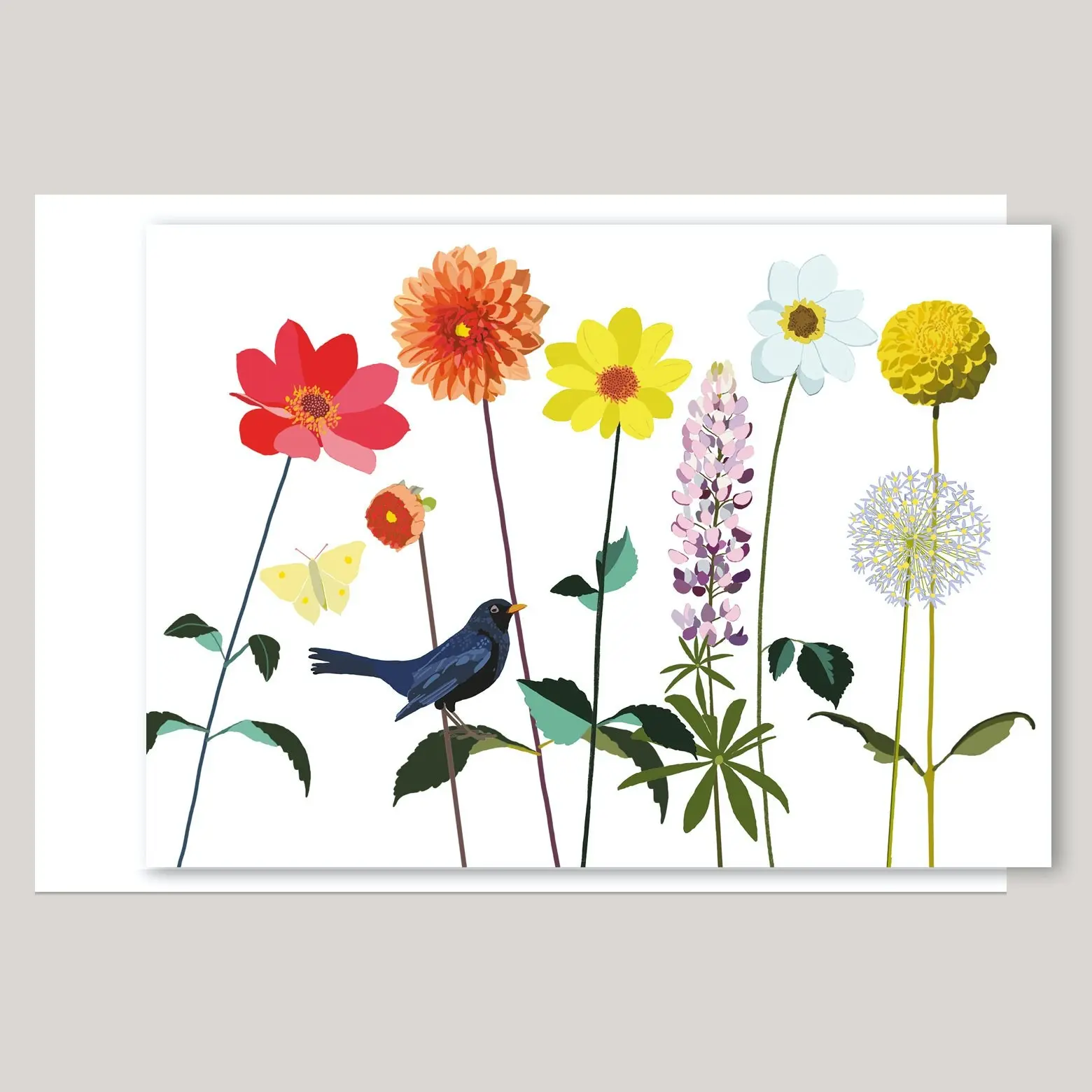Carte de voeux »Dahlia Summer«