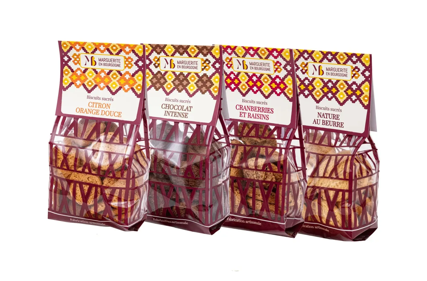 Implementation pack: 4 boxes of sweet biscuits*