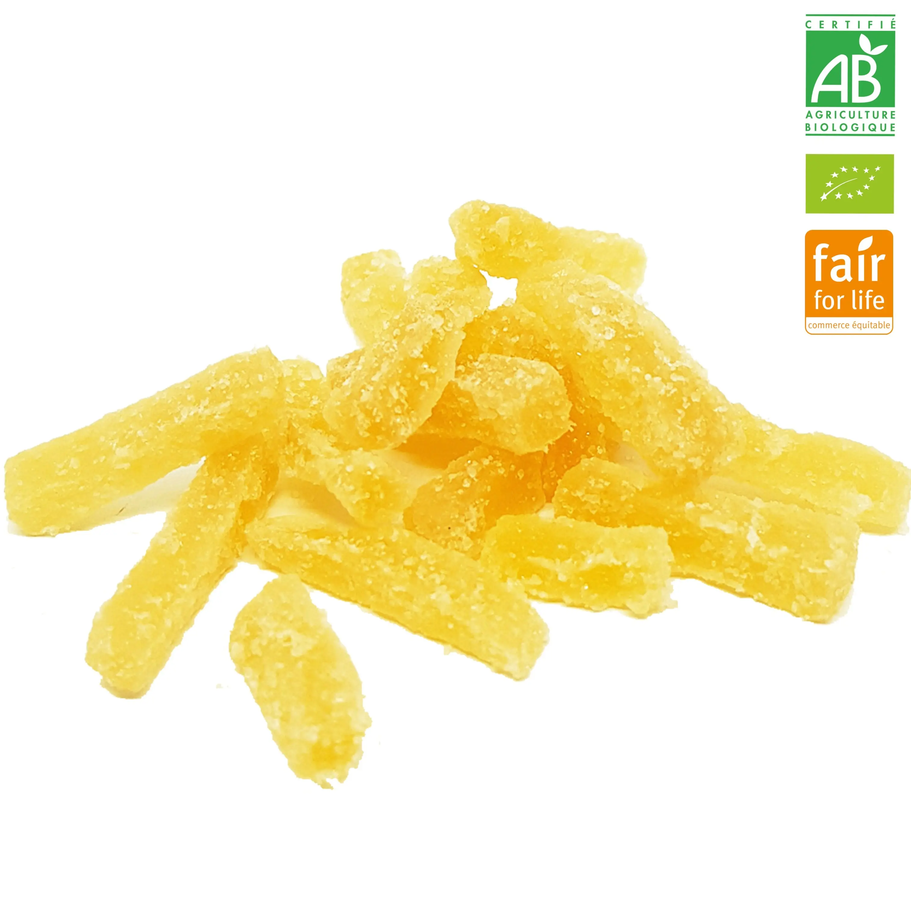 FAIR GINGER - ORGANIC GINGER BARS - 5KG - 5 x 5 x 25-35