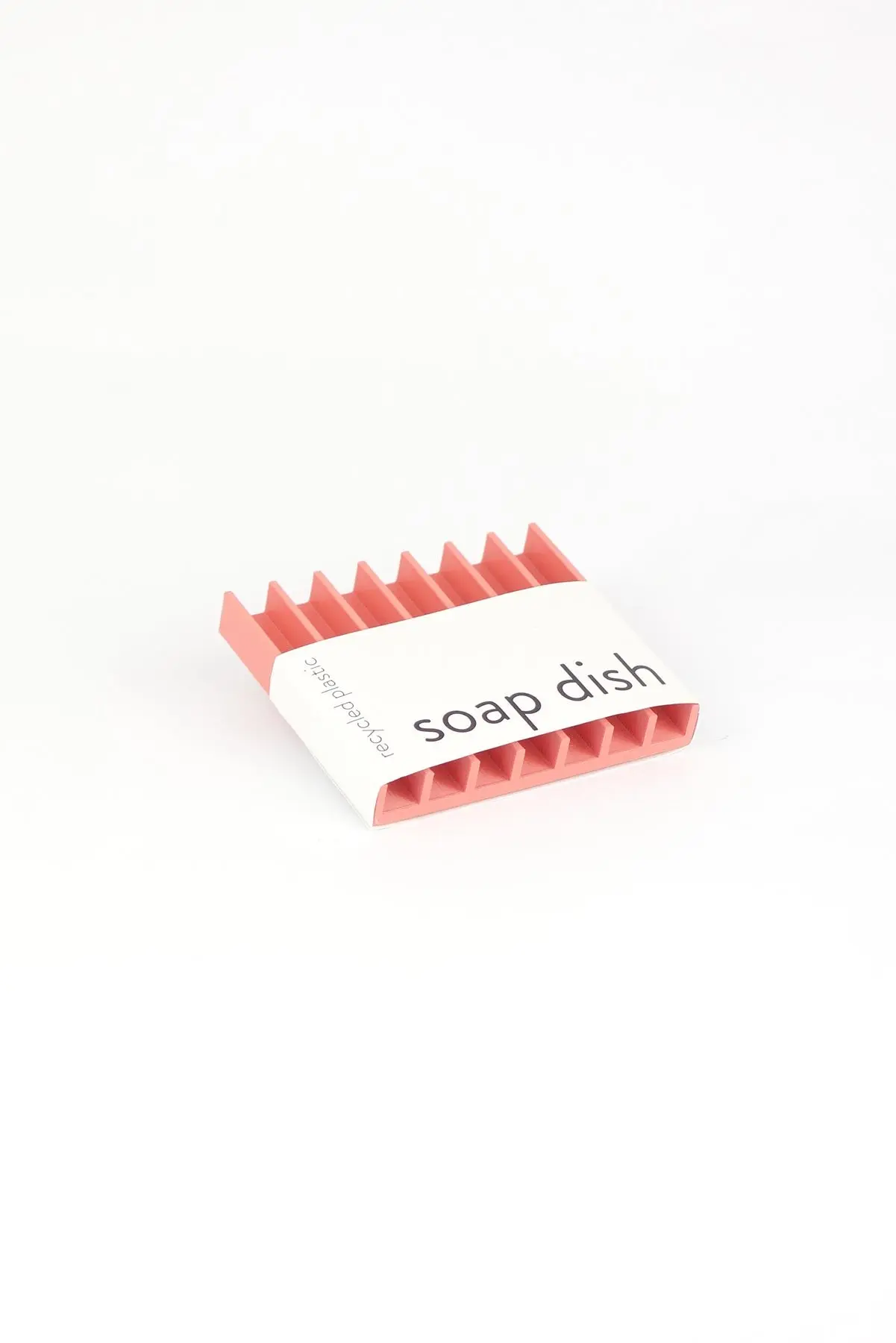 Recycled PET soap dish / recycled PET soap dish coral red reef