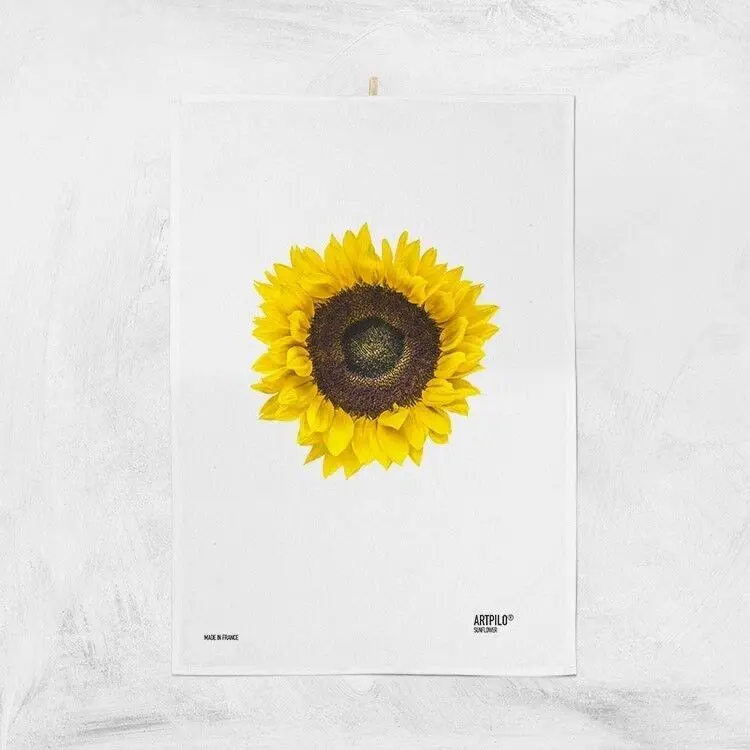 Sunflower cotton kitchen towel