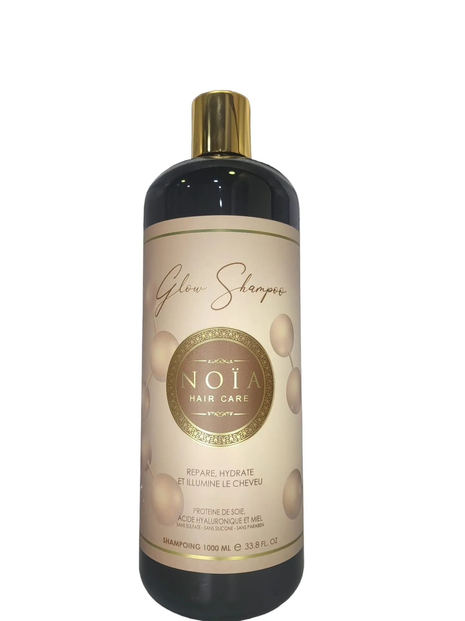 Shampoo mit Seidenprotein, Hyaluronsäure und Honig (1L)