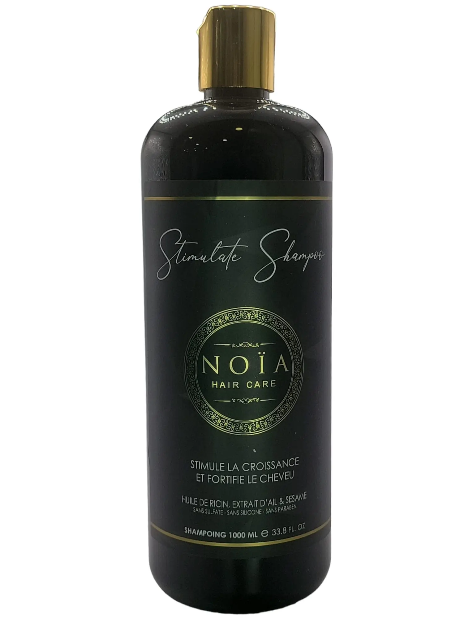 Shampoo mit Rizinusöl, Knoblauchextrakt und Sesam (1L)