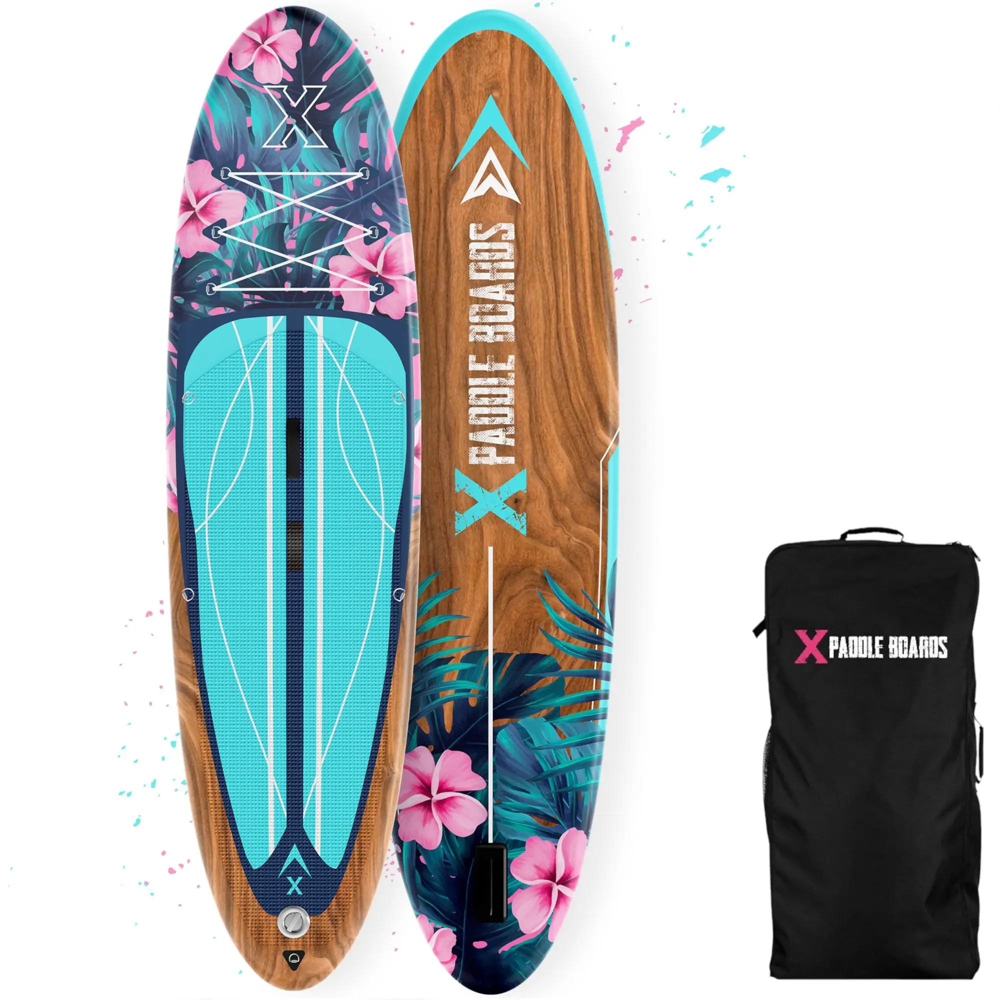 Inflatable Stand Up Paddle Board X PADDLE BOARDS ALOHA Complete Pack…