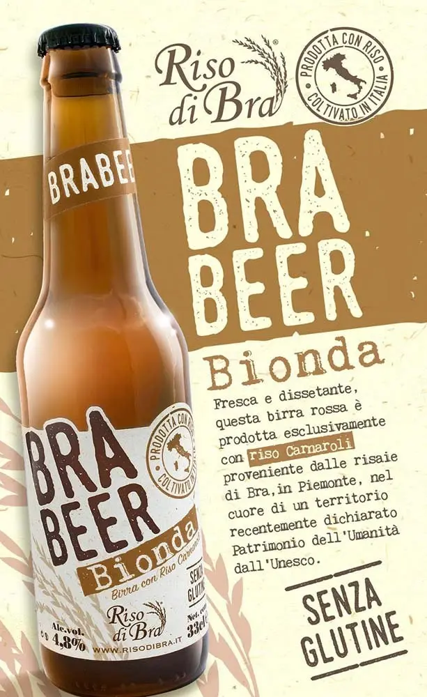 BIÈRE DE RIZ BRABEER BLONDE 0,33 CL