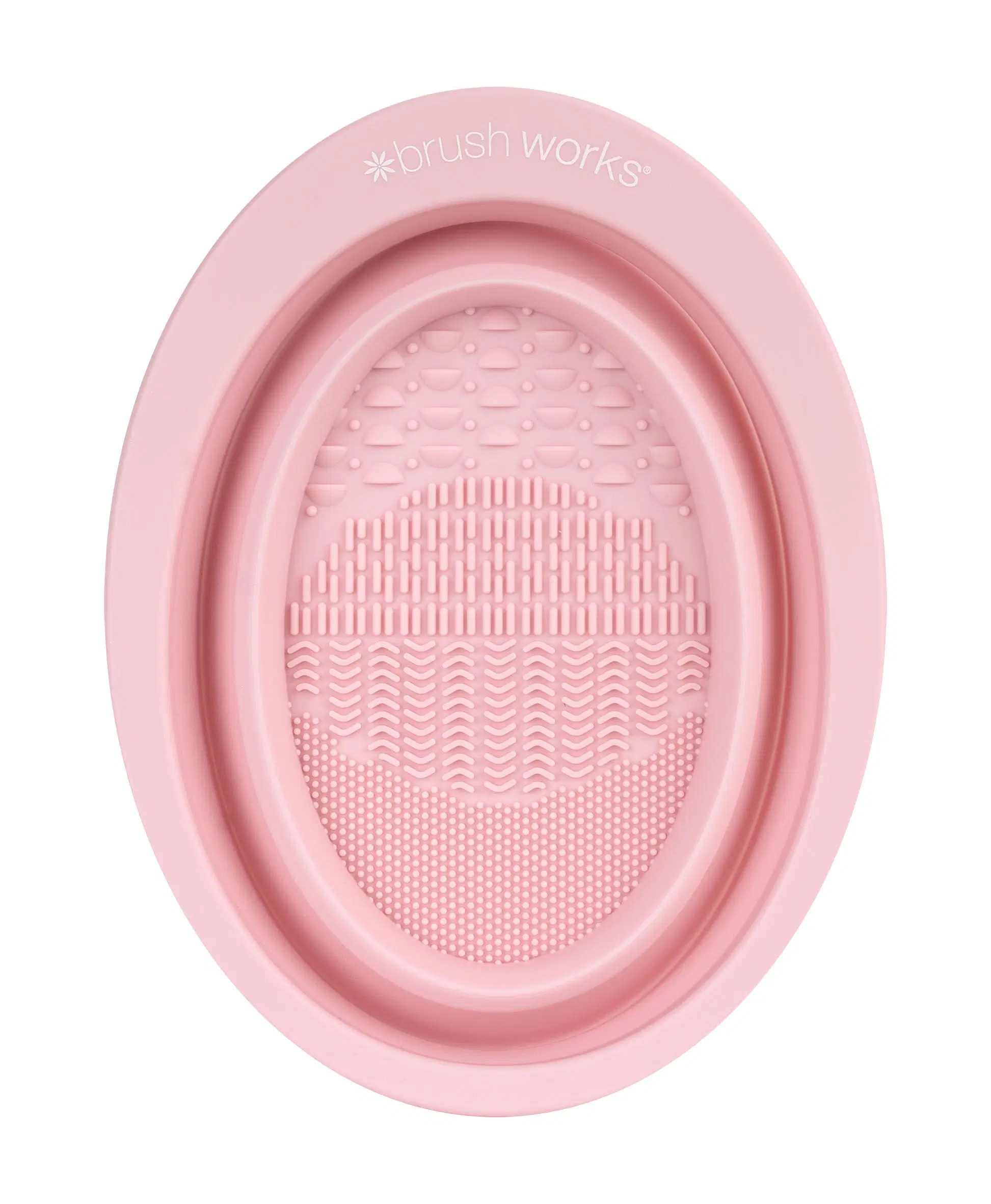 Brushworks Silicone Makeup Brush Cleaning Bowl