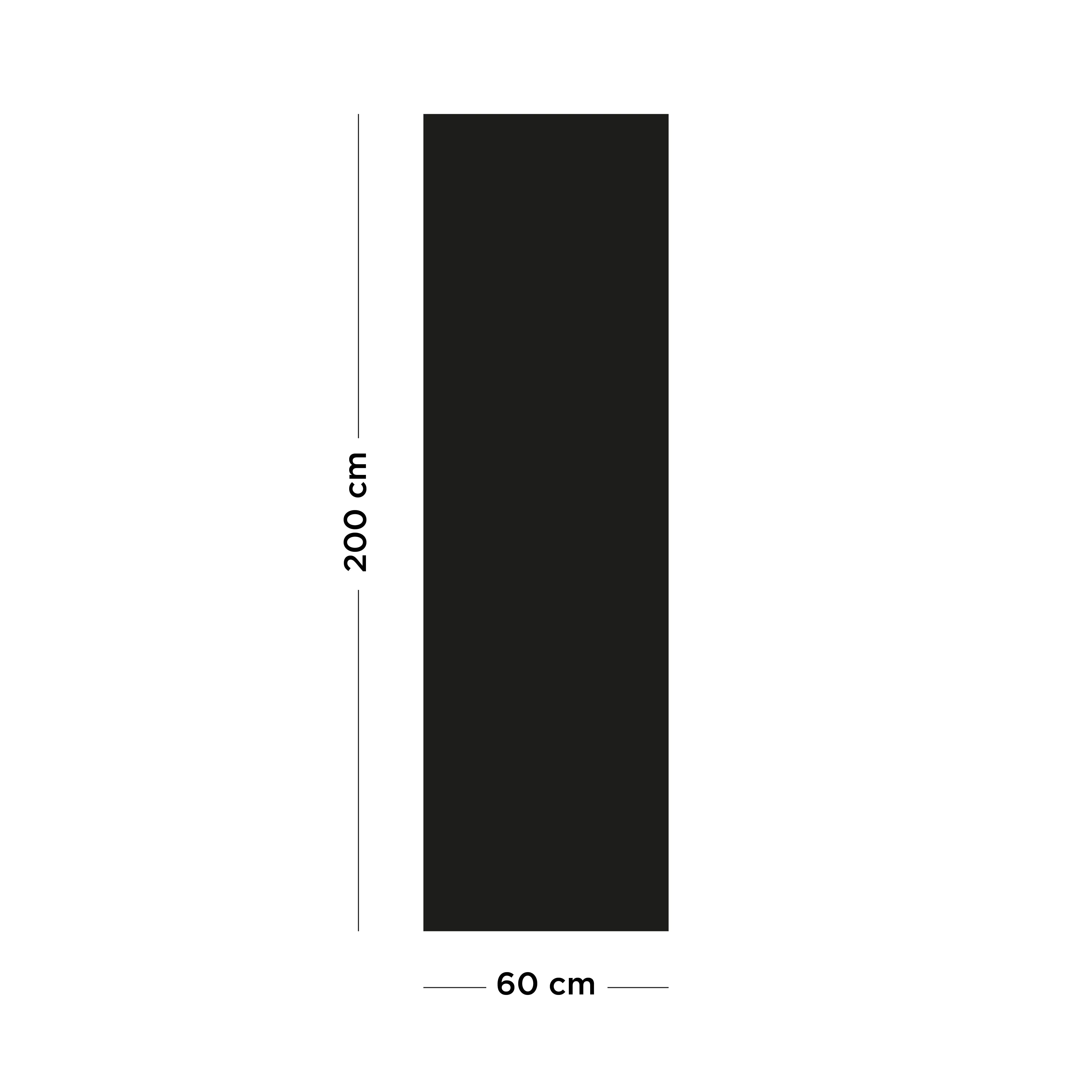 Papier peint magnétique - 2m x 60cm- Décoration magnétique murale sans perçage & modulable