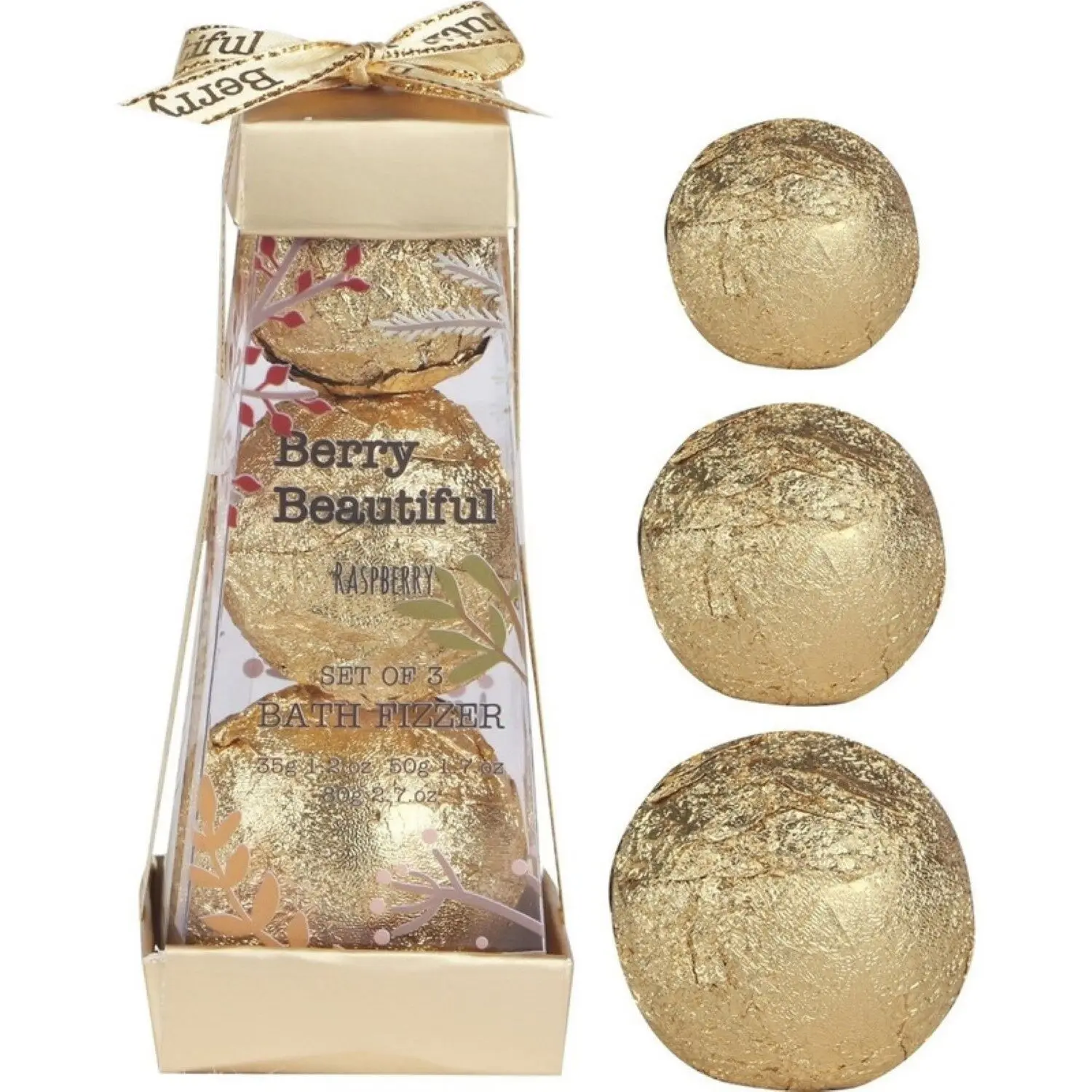 Berry Beautiful - Set of 3 Effervescent Bath Bombs