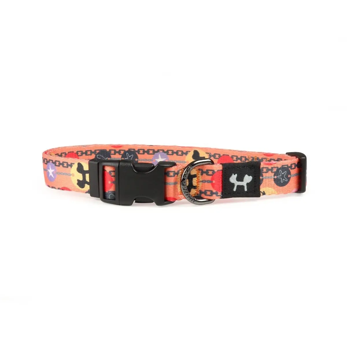 Col en nylon réglable avec fermeture à clip