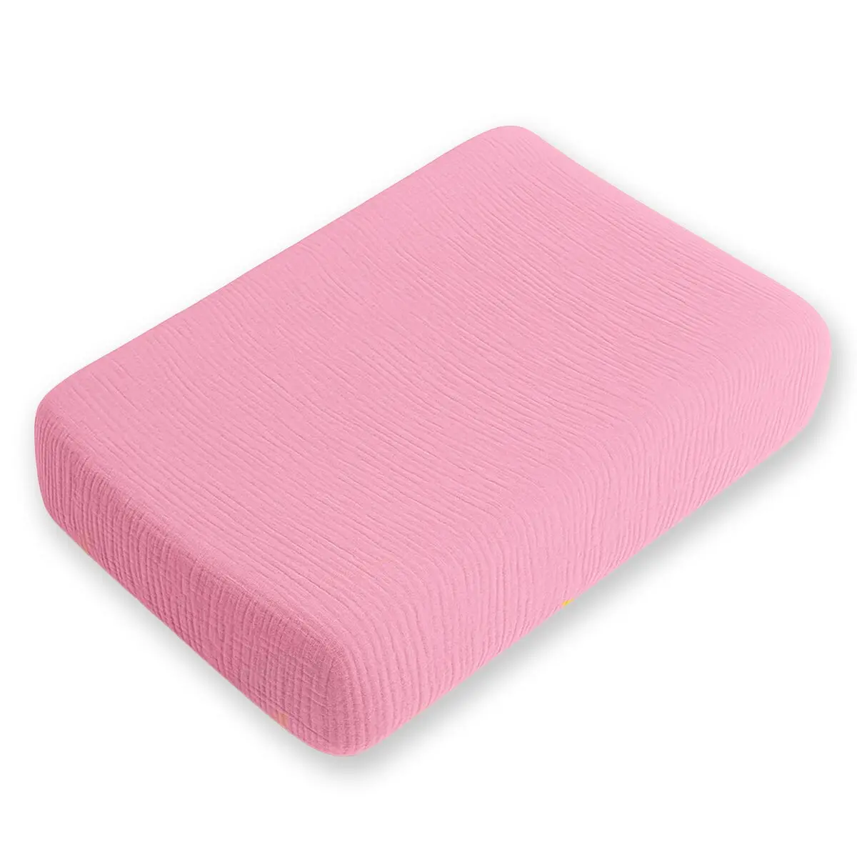 Fodera per fasciatoio in cotone biologico Rosa