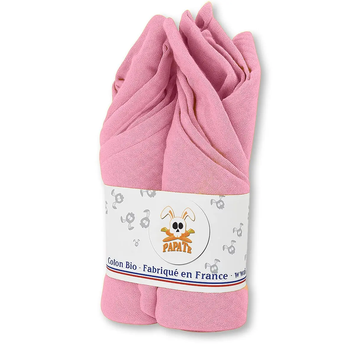 Organic Cotton Swaddles Pink