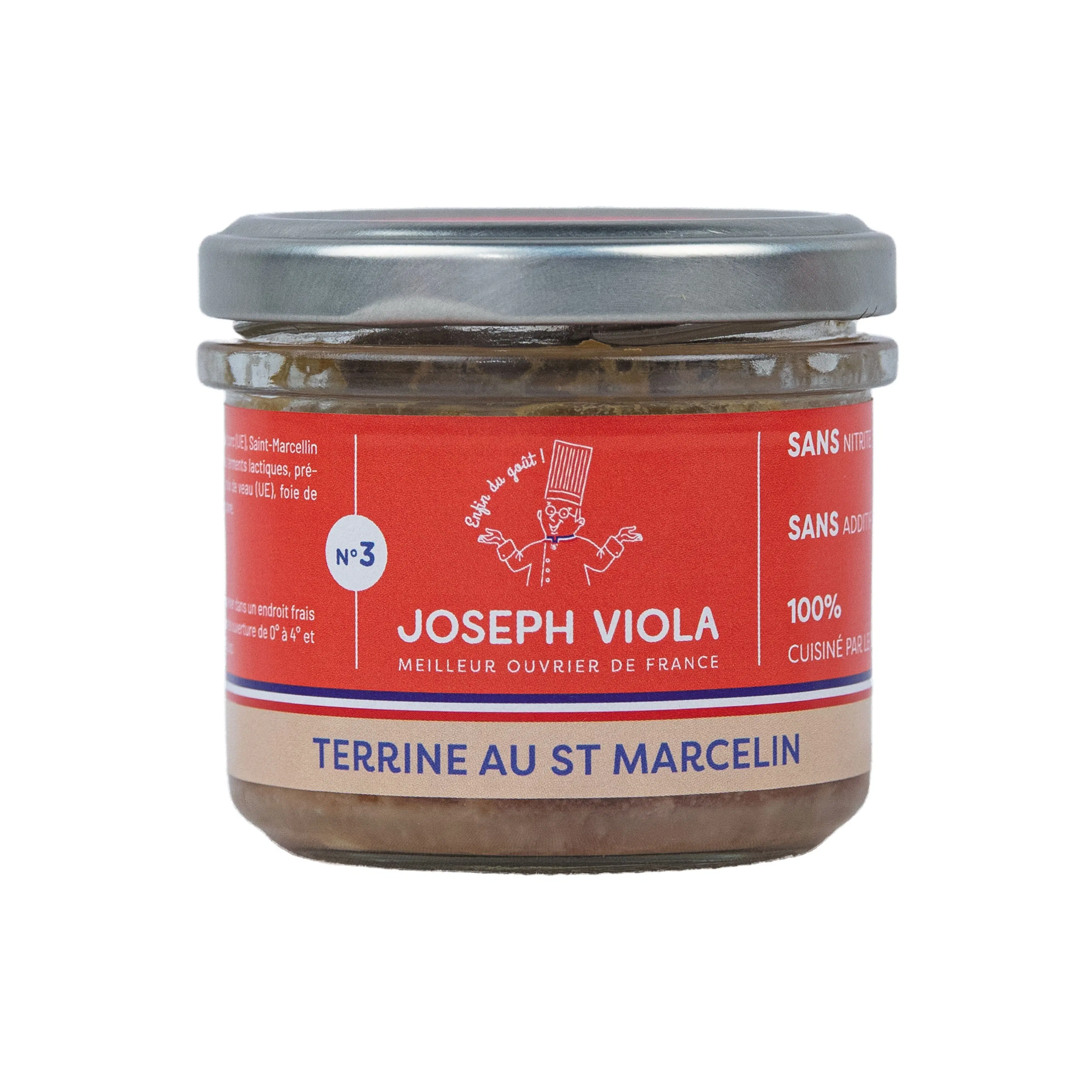 Recette de terrine de veau au Saint-Marcellin 🧀