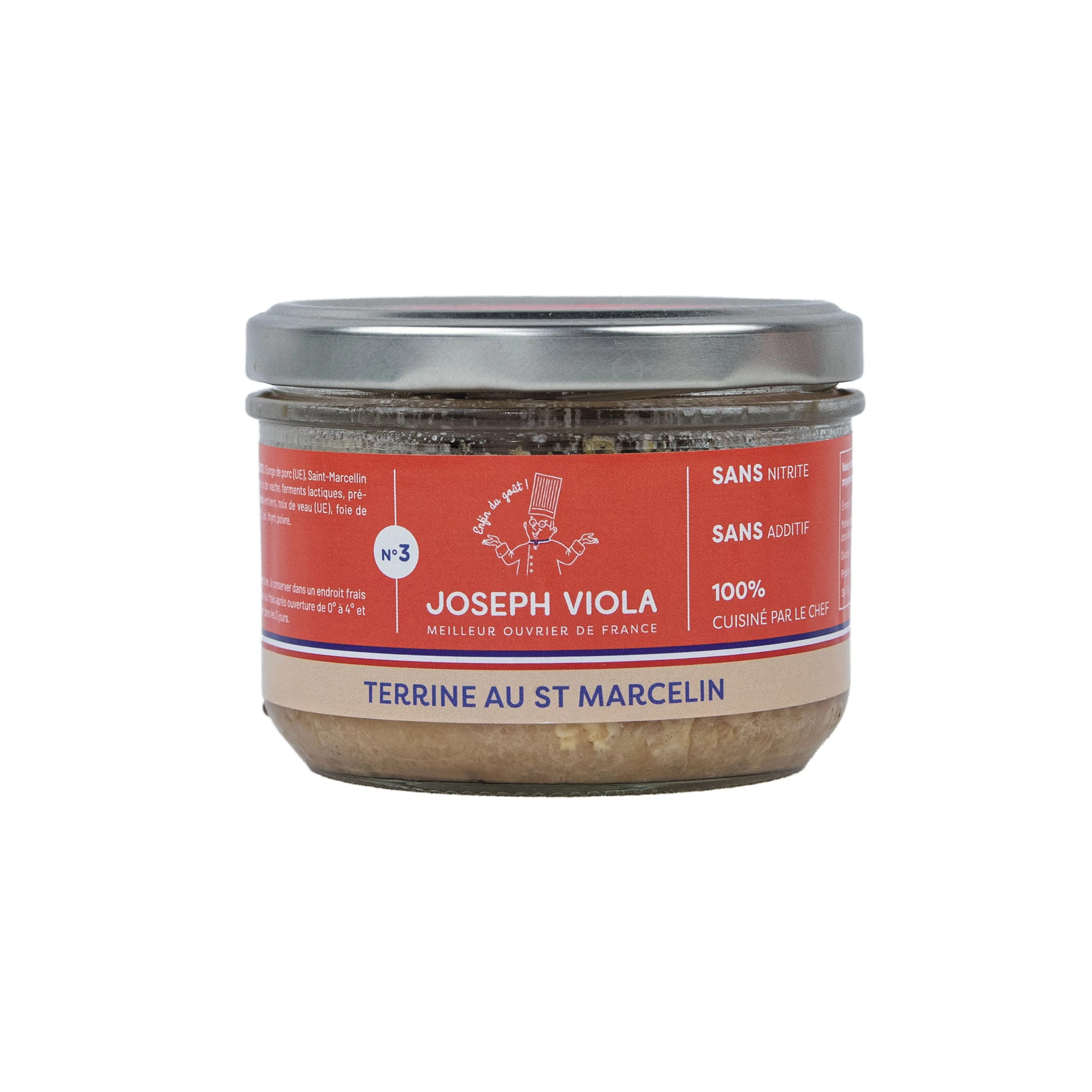 Recette de terrine de veau au Saint-Marcellin 🧀