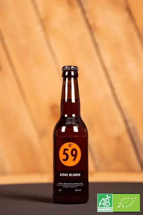 No. 59 Blonde Beer at 5.9% Vol. 33cl