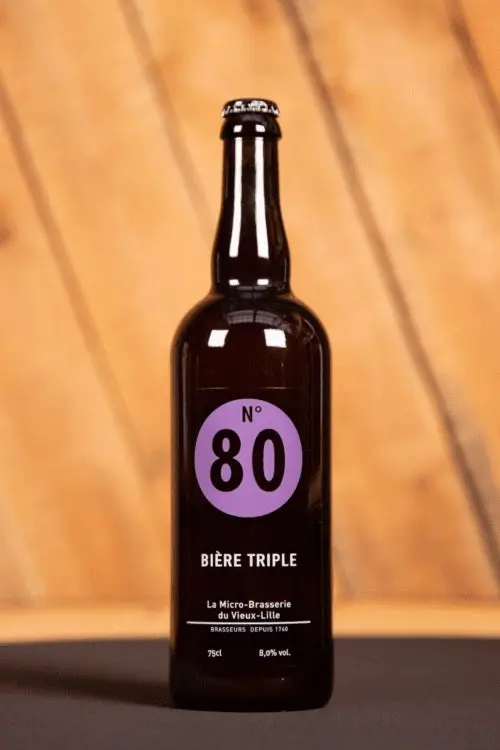 N°80 Triple Beer at 8.0% Vol. 75cl