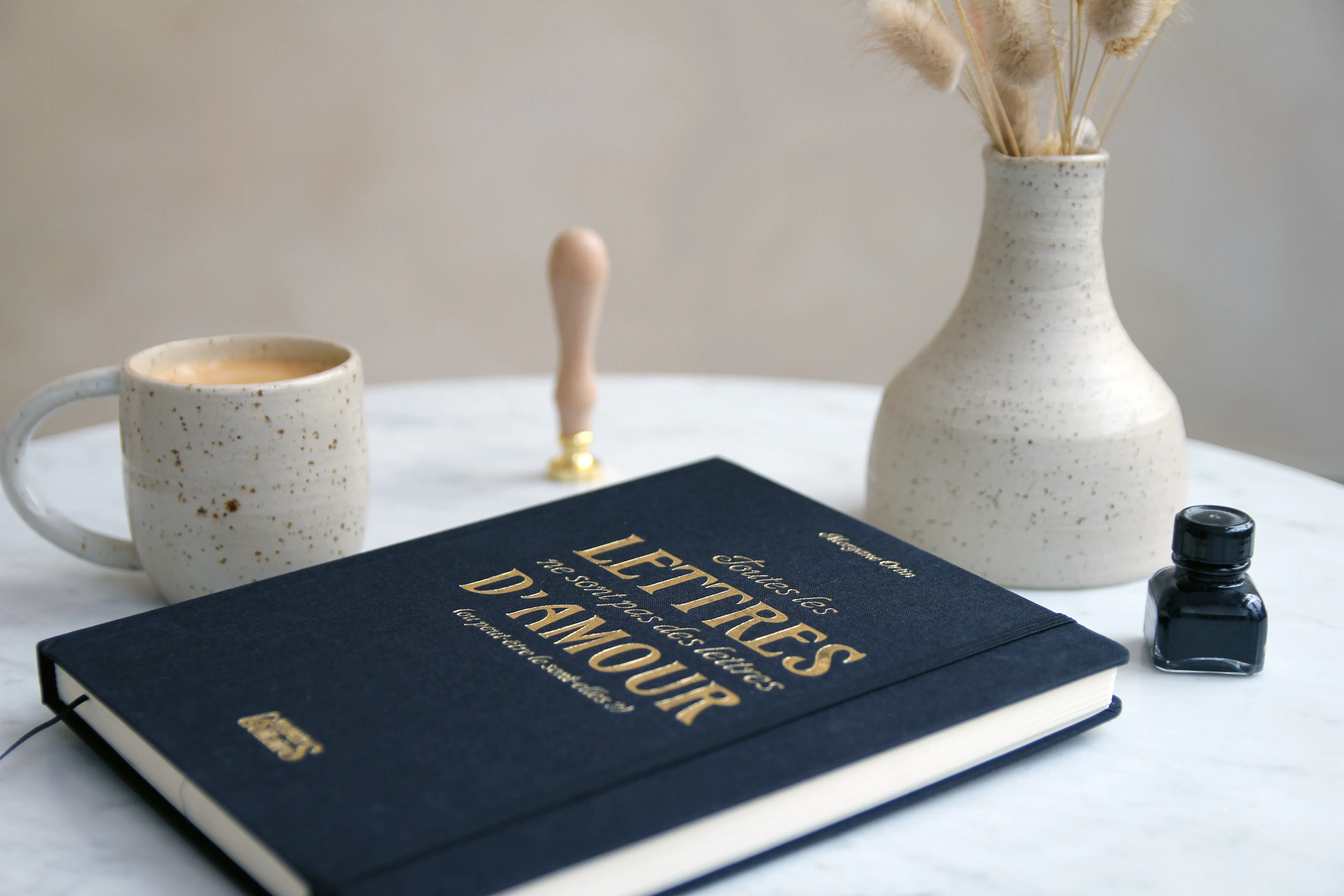 My epistolary notebook by Morgane Ortin "Not all letters are love letters"