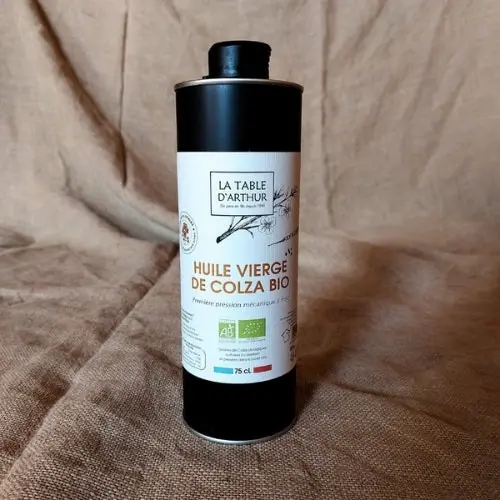 100% Local Organic Virgin Rapeseed Oil • 75cl