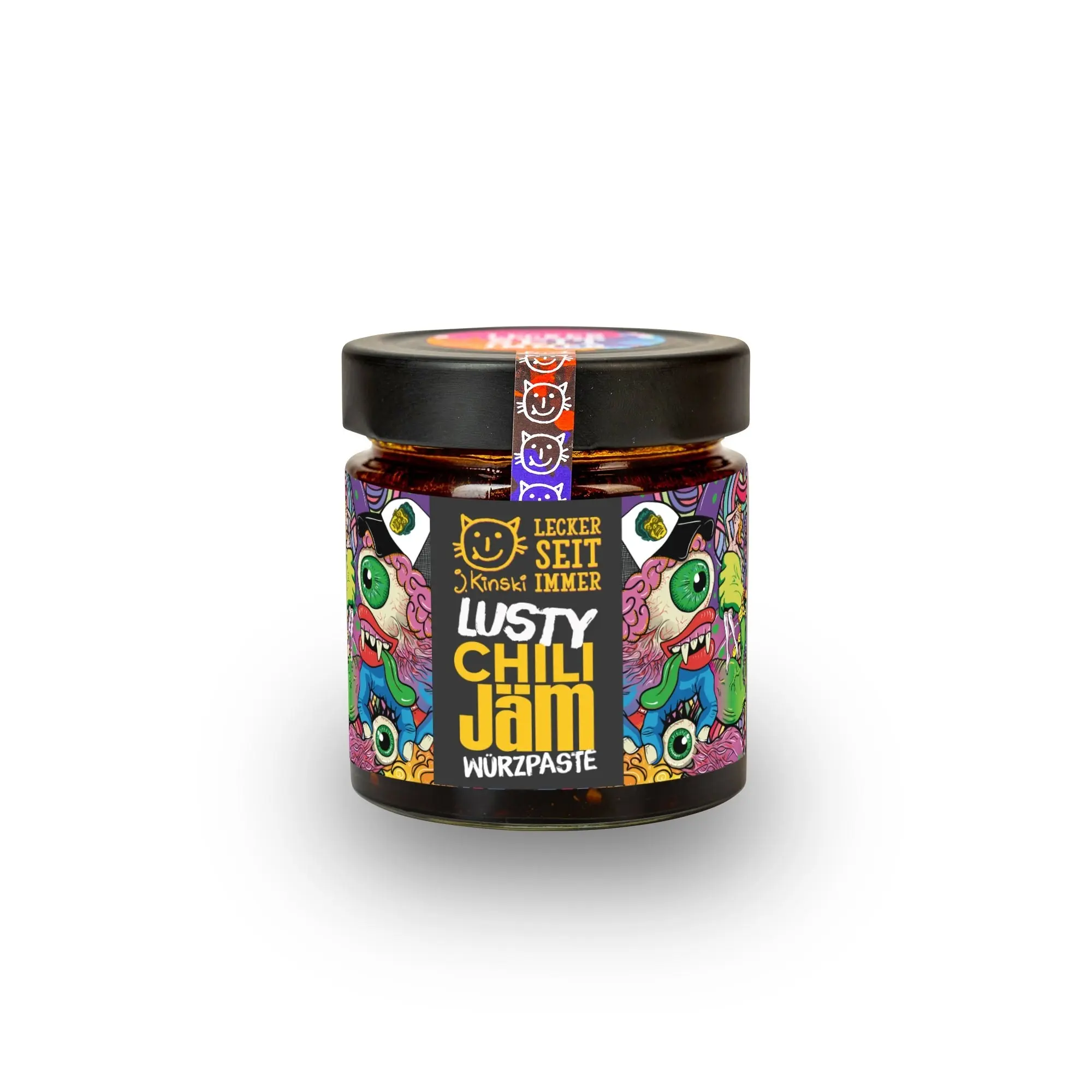 Organic Lusty Chili Jam vegan 160g