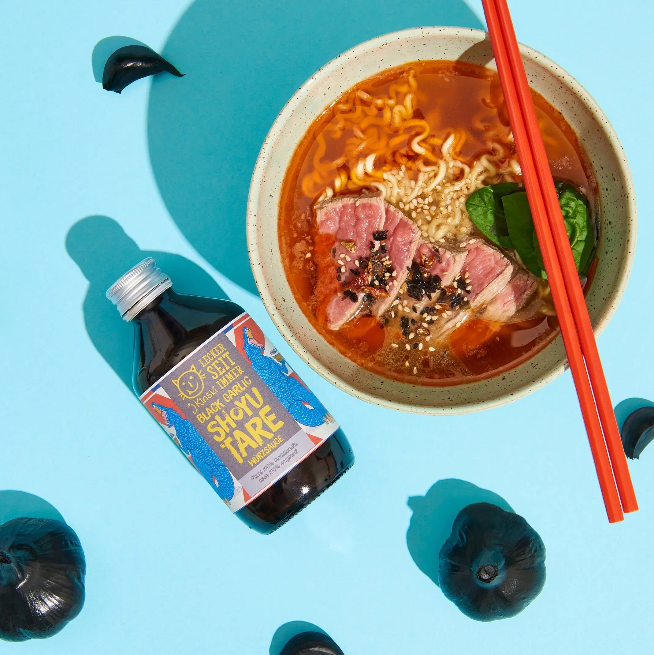 Tare Shoyu à l'Ail Noir vegan 250ml