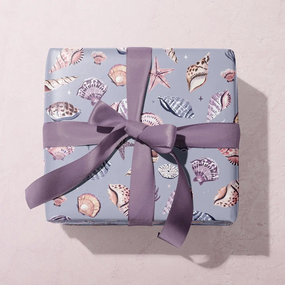 Shells Gift Wrap | Wrapping Paper | Seashells Gift Wrap Sheets