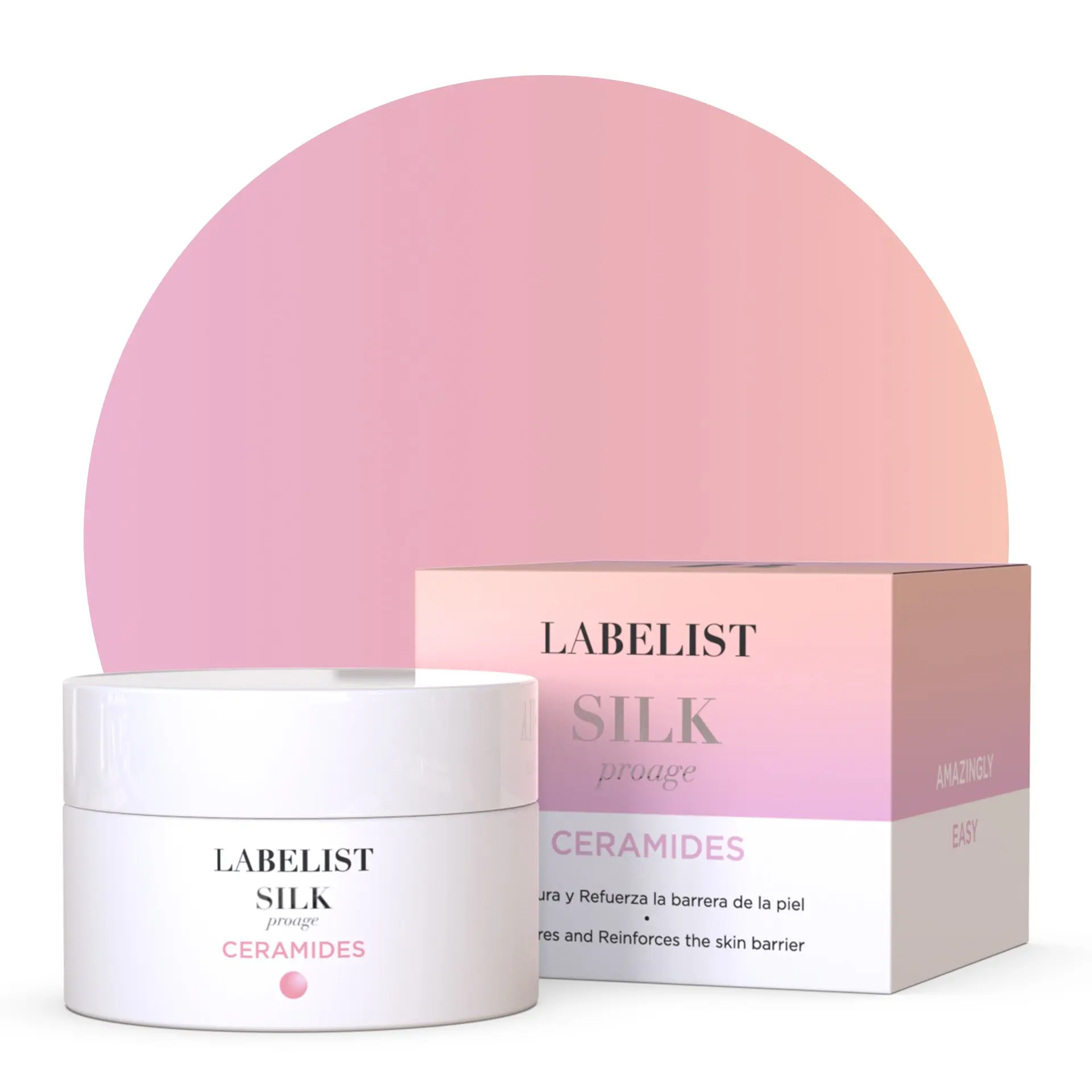 Ceramides SILK PROAGE CREAM - Antiarrugas/Nutrición/Firmeza/Efecto tensor