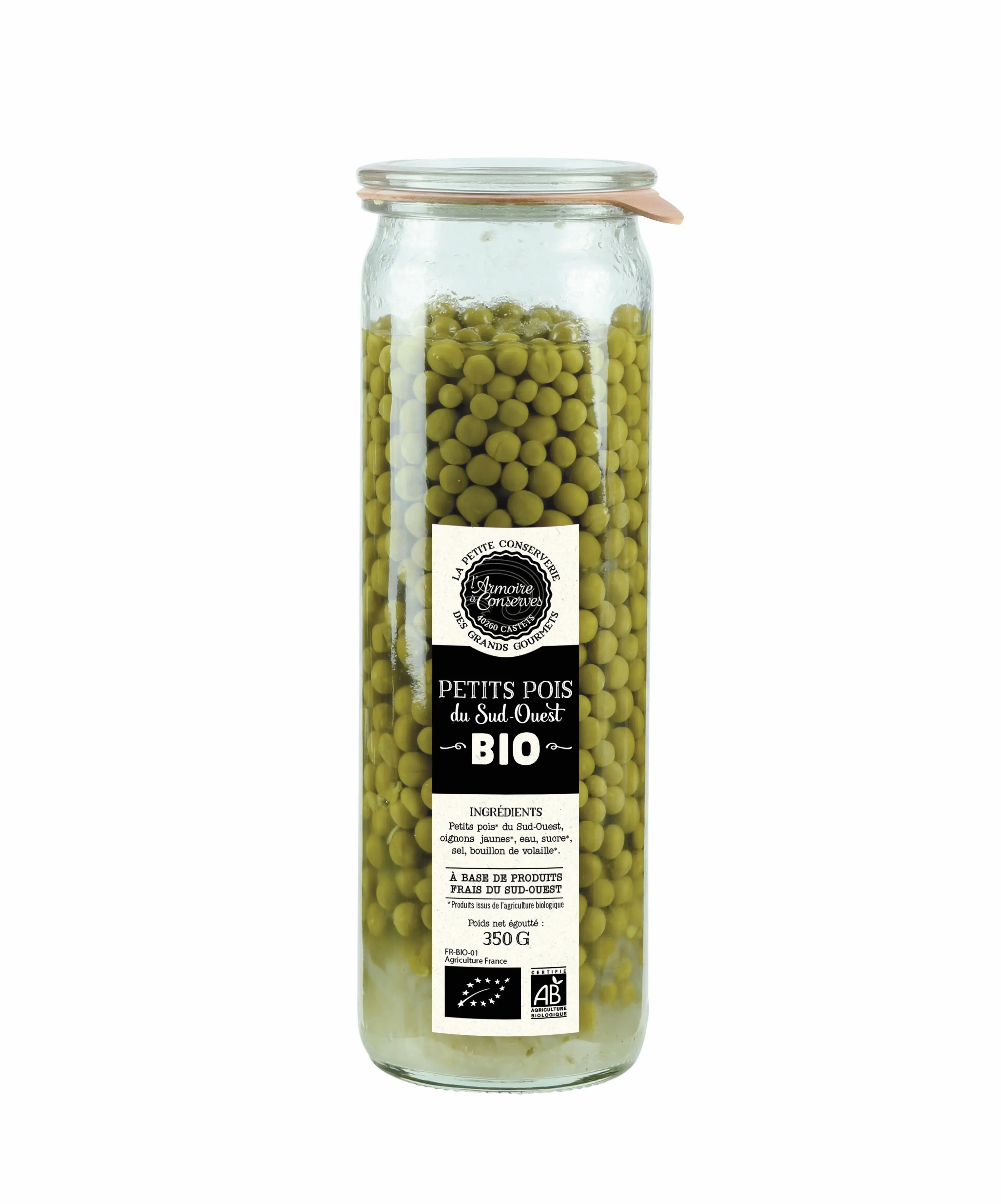 Bio-Erbsen aus dem Südwesten 350g