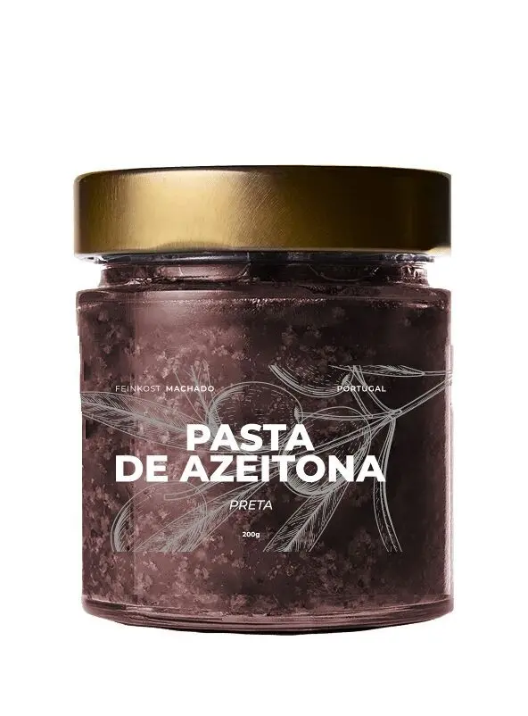 Delicatessen Machado - Black Olive Paste | Portugal | tapenade | 200 g