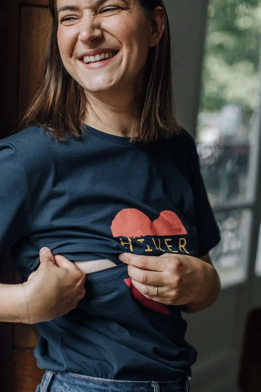Breastfeeding T-shirt - Winter