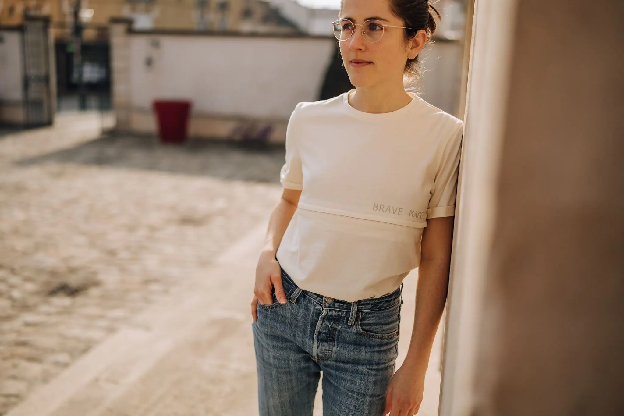 Breastfeeding T-shirt - Collerette