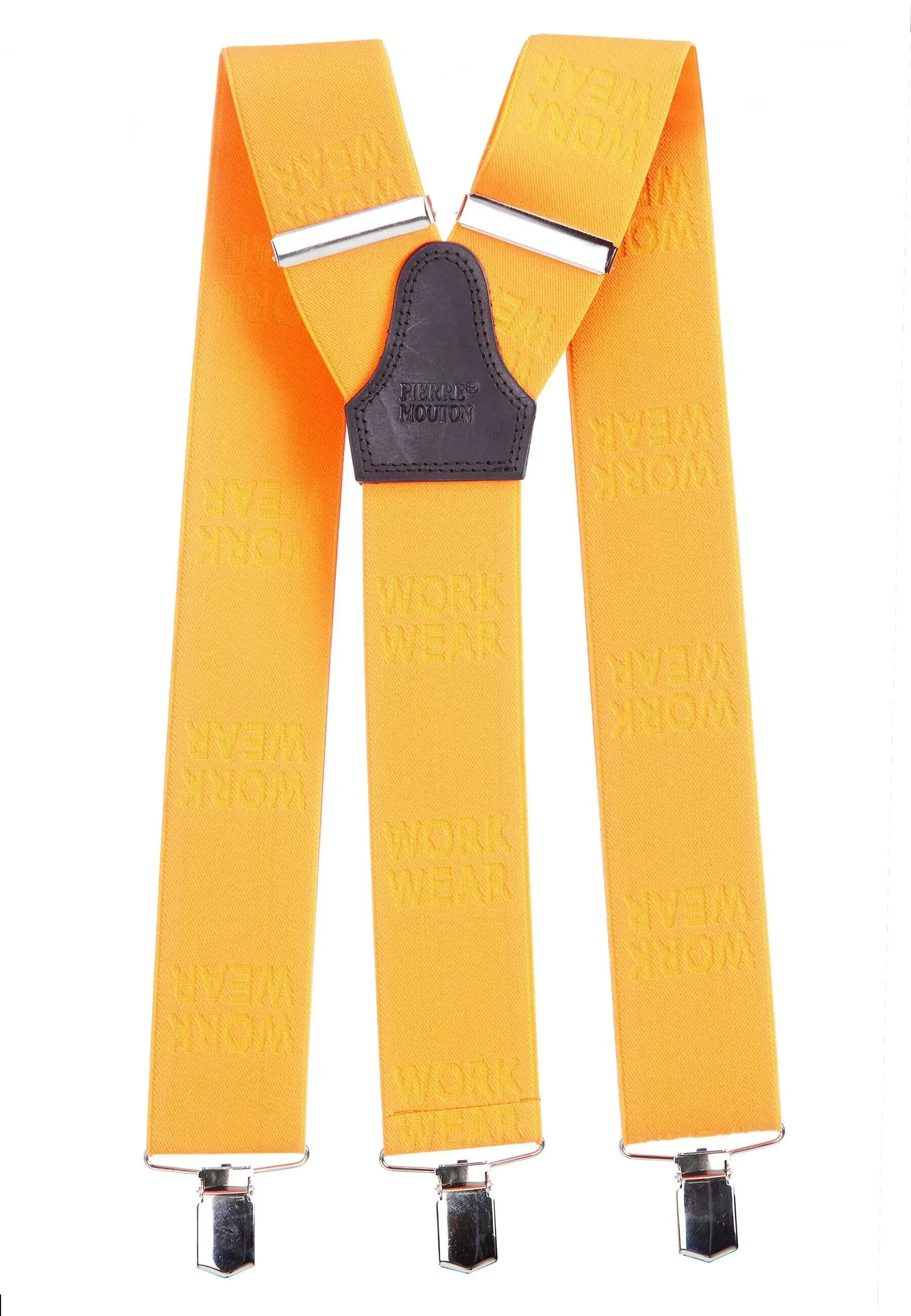 Arbeitskleidungs-Hosenträger Orange mit Clips