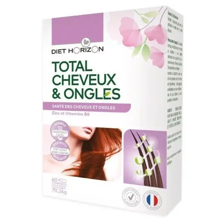 TOTAL HAIR & NAILS 60 tablets DIET HORIZON