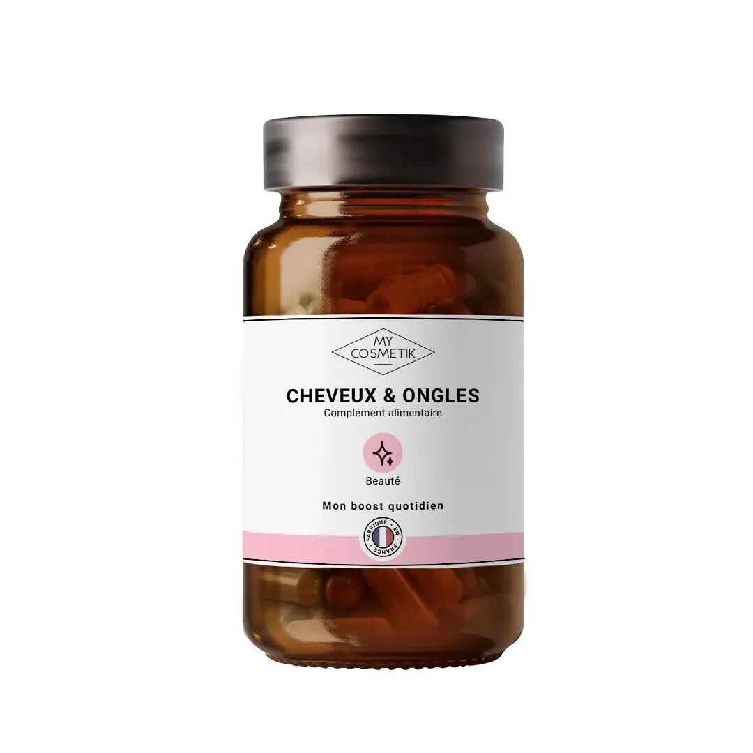 Hair & nail capsules - large pill box - 200 capsules