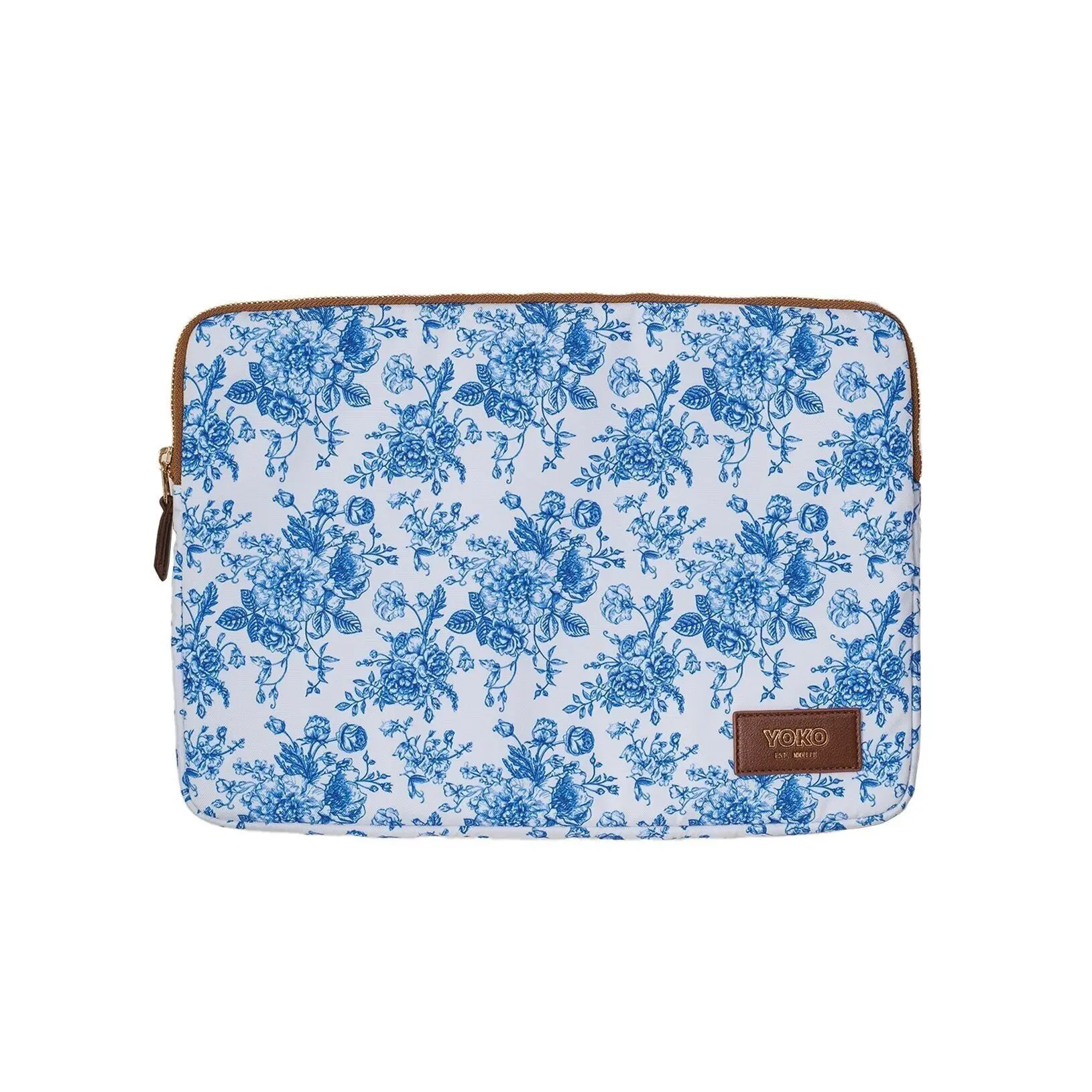 13 & 14 inch computer sleeve - Toile de Jouy