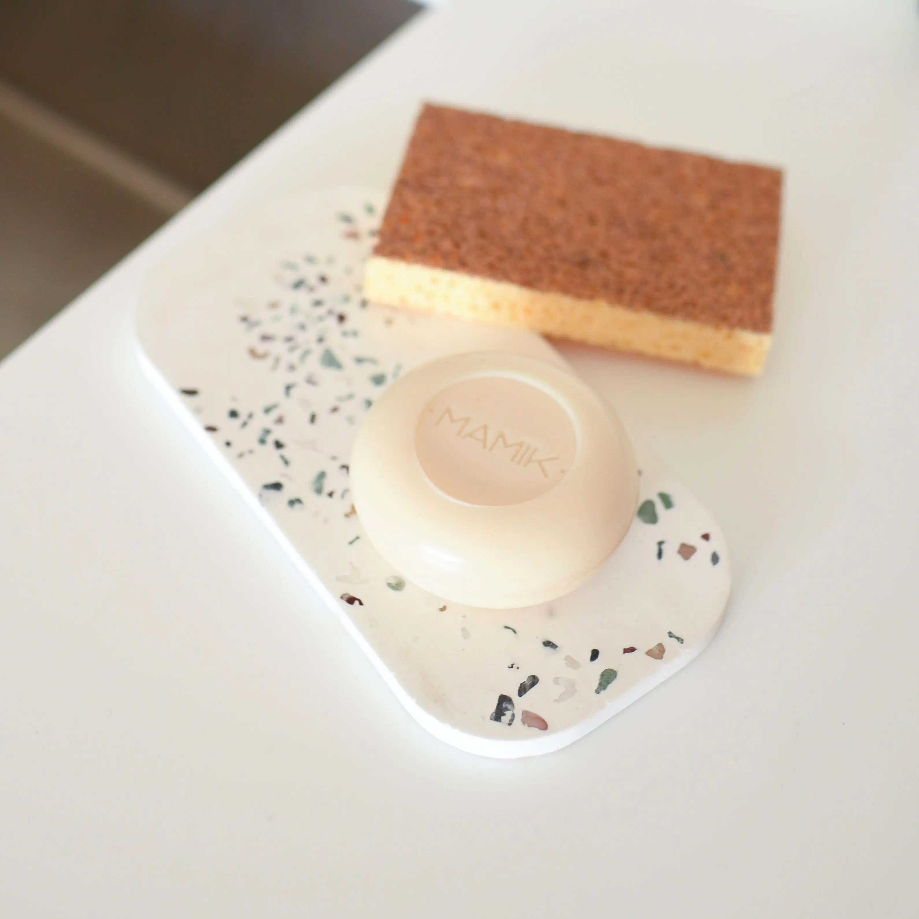 Diatomite soap dish | Soap holder | Bathroom and kitchen soap dish
