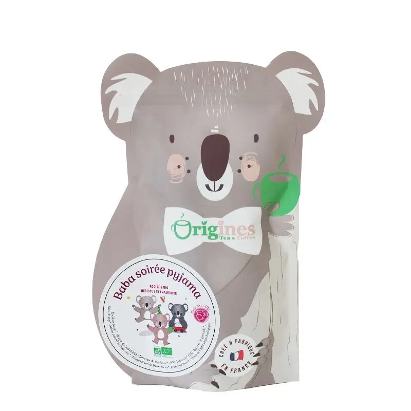 Baba va en soirée pyjama - Infusion bio de Rooibos hibiscus framboise