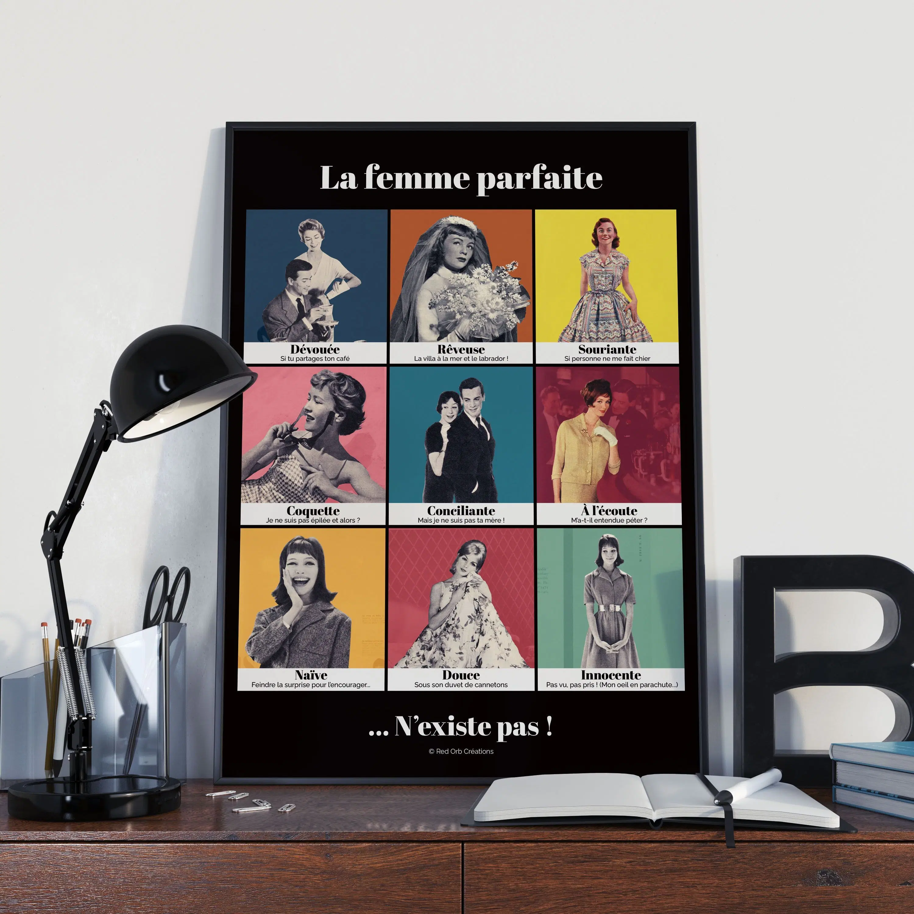 A3 poster - The perfect woman does not exist