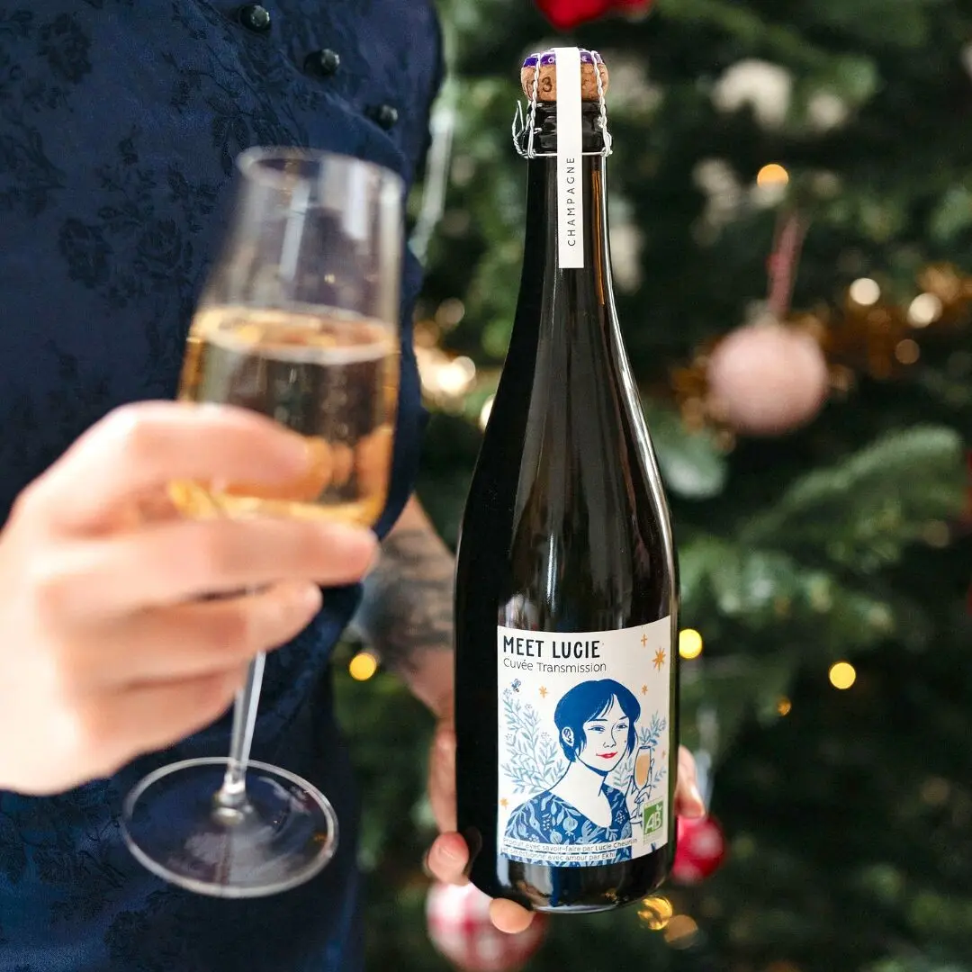 BIO-CHAMPAGNER Brut „Cuvée Transmission“ (75cl) – Feine Perlage 🍾