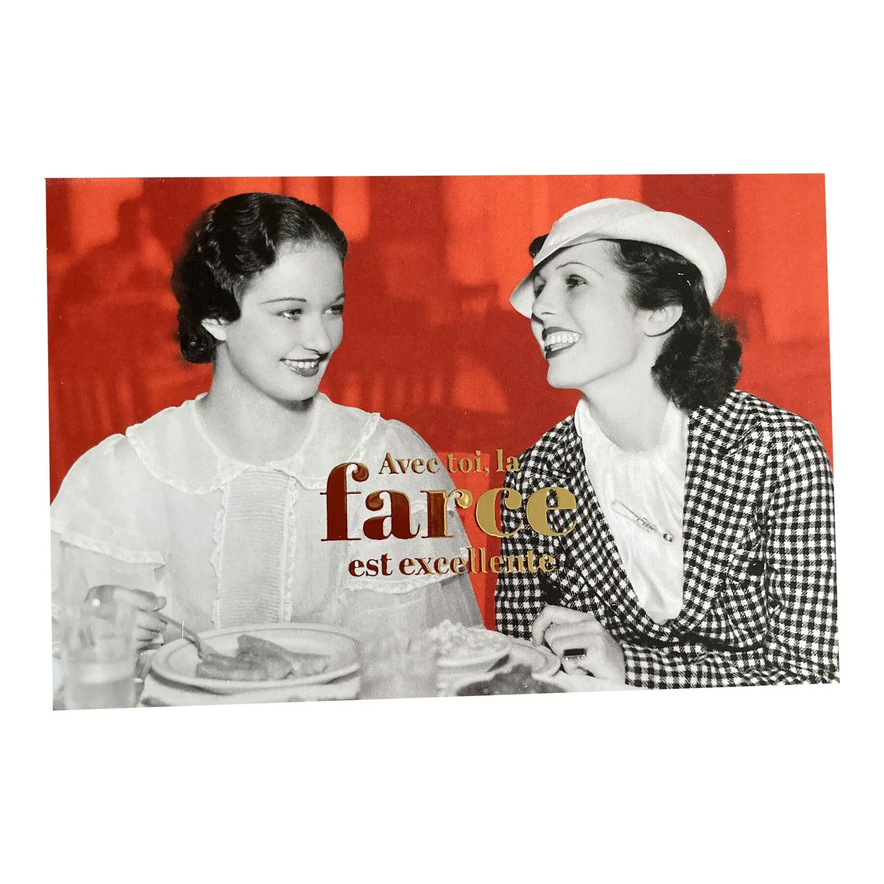 End of year card - Farce
