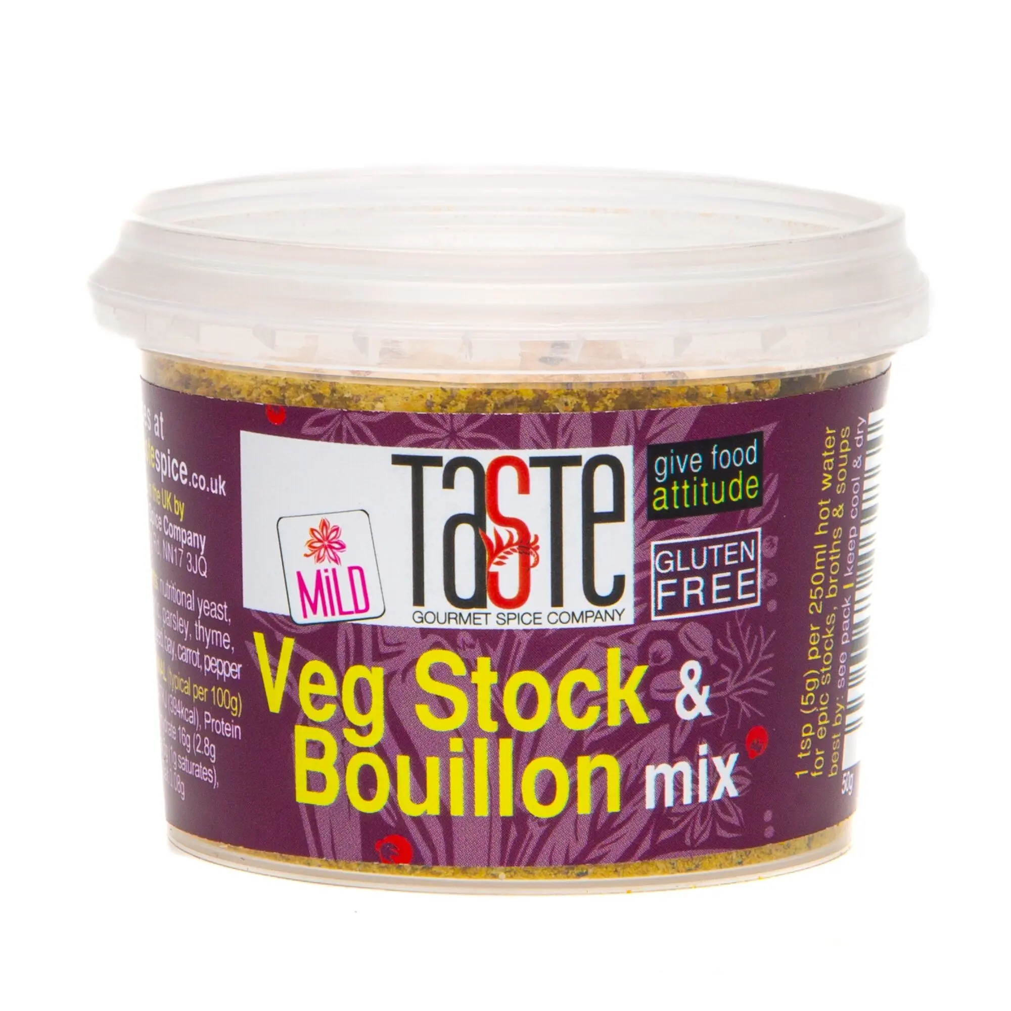 Mélange de bouillon de légumes et de bouillon