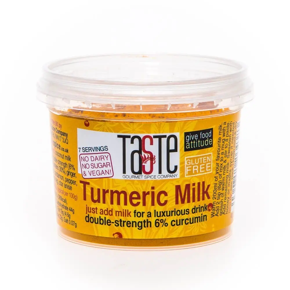 Lait de curcuma doré
