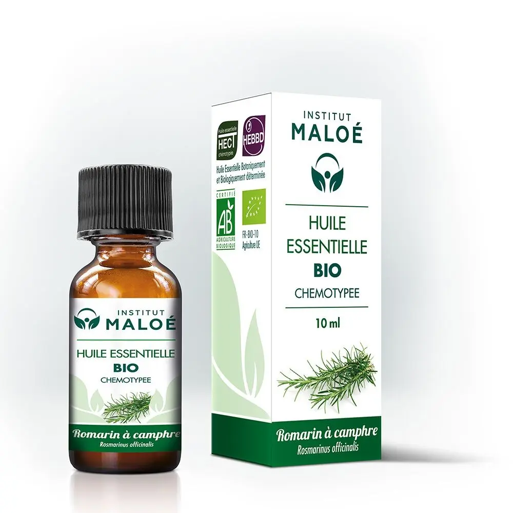 ACEITE ESENCIAL DE ROMERO ALCANFOR ORGÁNICO - 10 ML