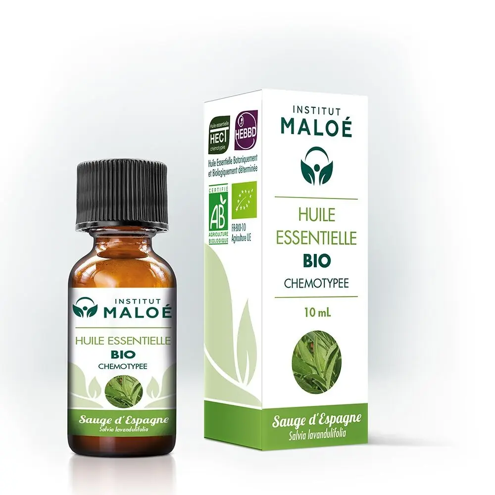 Aceite esencial de Salvia Española Bio - 10 mL