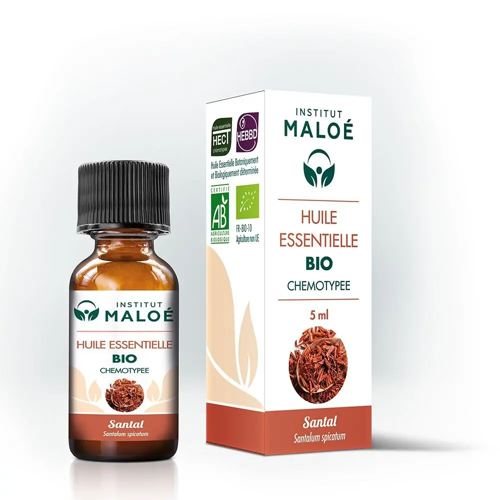 Organic Sandalwood essential oil - 5 mL