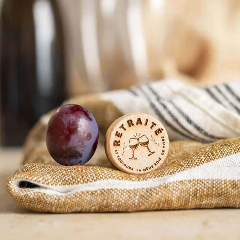 “Retired” Wine Bottle Stopper - My Bambou