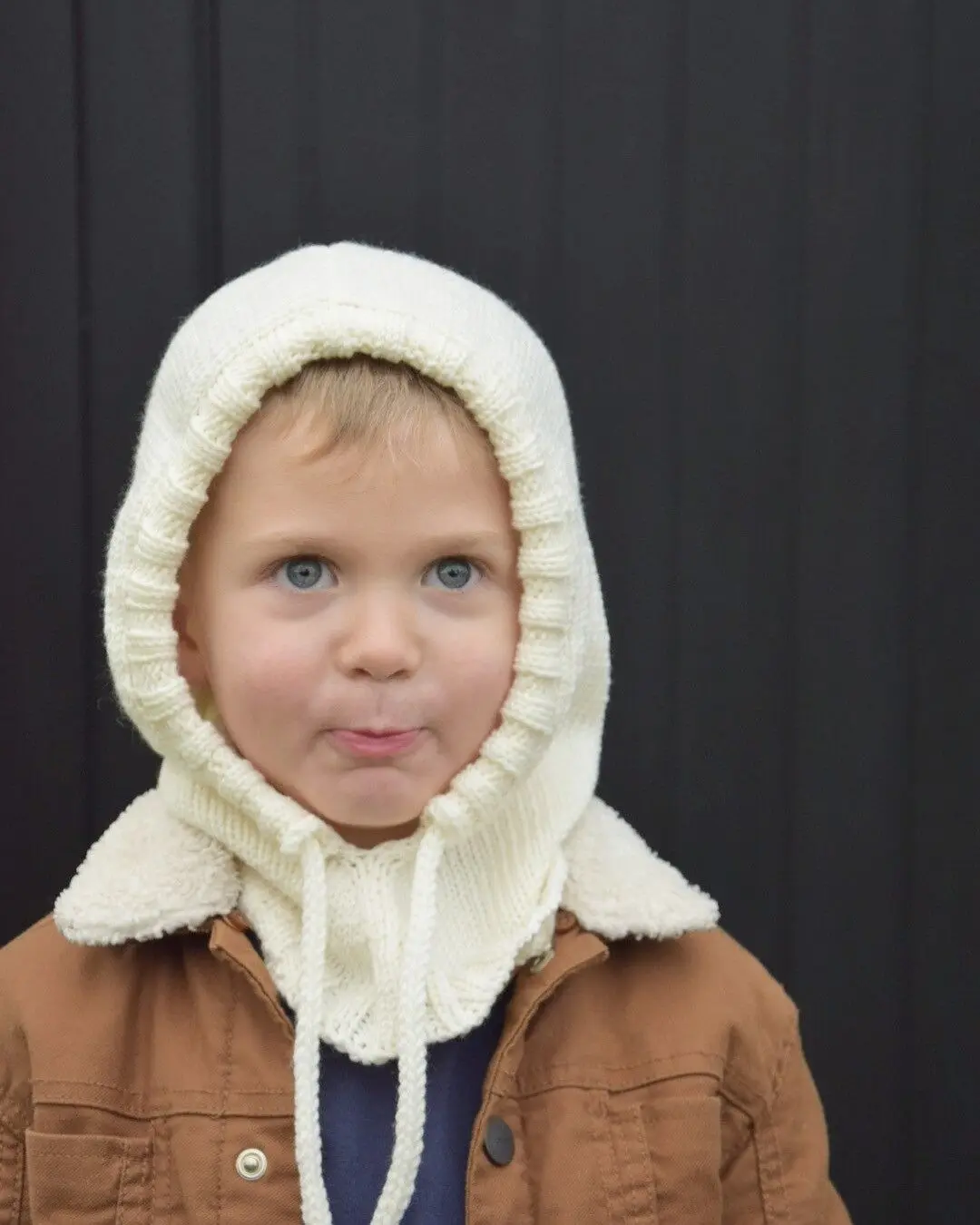 Children's balaclava Sacha-Wool hat